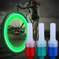 Wheel Spoke Light Bicycle Lights Motion Sensor LED Valve Lights Bike Tyre Tire Valve Motorcycle Road Bike Nozzle Lamp Stick