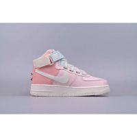 Air Force 1 High-Top Shoes Sakura Pink Womens Shoes Beige Unicorn Sneakers