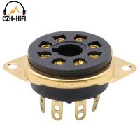 Special Offers 1PC 8PIN K8A Octal TUBE SOCKET BAKELITE VALVE BASE For EL34 5881 6SL7 5AR4 6CA7 6V6 KT88 Vintage Audio Amplifier DIY