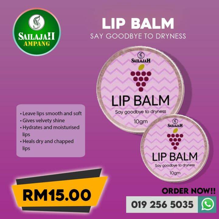 SAILAJAH LIP BALM (LIP TREATMENT) Lazada