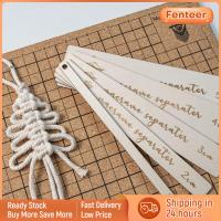 Fenteer บอร์ด Macrame หมุดไม้บอร์ดโปรเจ็ค Macrame สำหรับสร้อยข้อมืองานฝีมือโครเชต์