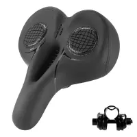 WEST BIKING Hollow Breathable Bicycle Saddle Men Women MTB Road Bike Saddle Shock Absorbing Soft Big Butt Bike Seat