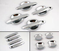 FUNDUOO Chrome รถประตูฝาครอบถ้วยชาม Combo สำหรับ Toyota Yaris Vios 2006 2007 2008 2009 2010 Toyota Corolla 2003 - 2013