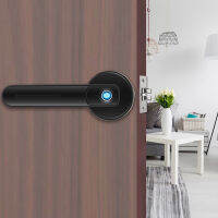 ล็อคมือจับประตูอัจฉริยะ Biometric Fingerprint Keyless Entry Lever เพื่อความปลอดภัยภายในบ้าน