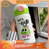 □☃บรรพyizhan224080 Portátil Leakproof แก้วกาแฟ Com Trava De Segurança Copo Bonito Fácil Limpar Garrafa Térmica Durável Transportar Segurança