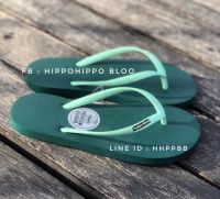 สายเล้ก รองเท้า เขียว หูเขียว   รองเท้าแตะฮิปโป Slim Green Green Hippo Bloo