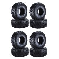 8PCS 120mm 2.2 Mud Grappler Rubber Tyre Wheel Tires for 1/10 RC Crawler TRX4 TRX6 Axial SCX10 90046 Wraith