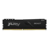 8GB (8GBx1) DDR4 3200MHz RAM (หน่วยความจำ) KINGSTON FURY BEAST DDR4 (BLACK) (KF432C16BB/8) ]