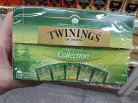 Twinings Green Tea Collection ทไวนิงส์ ชาเขียวหลากรส น้ำหนัก 34กรัม (1.7กรัม x 20ซอง)