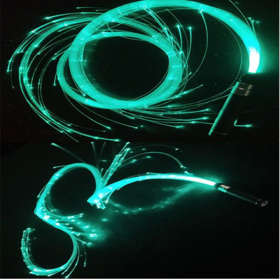LED ไฟเบอร์ออปติกแส้ USB ชาร์จออปติกมือเชือกพิกเซล Light-Up แส้ไหลของเล่น F งานเต้นรำแสงแสดงคลั่งเทศกาล