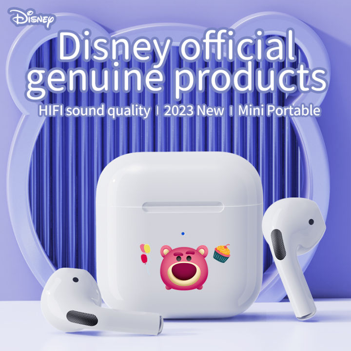 Disney Minnie Mouse Bluetooth Earbuds with Charging Case- Bluetooth  Wireless Headset with Built-in Mic and 30 Hours of Playtime- Disneyland  Essentials