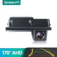 GreenYi 170 ° AHD 720P Trajectory รถกล้องมองหลังสำหรับ Land Rover/freelander 2 /Discovery 3 4 /Range Rover Sport Reverse 4 Pin