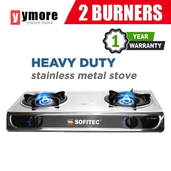 COD Standard LPG Gas Stove Double Burner Gastove Energy Saving