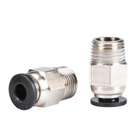 3D Printer Parts V6 Pneumatic Quick Connector Fitting PC4 01 M10 for 1.75mm PTFE Tube Bowden Extruder Hotend J Head