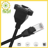 สายแลนสายเชื่อมเครือข่ายแลนสำหรับต่อขยายอีเธอร์เน็ตตัวเชื่อมต่อ RJ45ตัวผู้กับอะแดปเตอร์ตัวเมียแบรนด์ FK5F มืออาชีพ