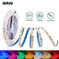 2835 LED Strip Light DC12V 120LEDs/m Single Color Flexible Tape for Backlight Christmas Indoor Decoration Romantic DIY Lighting