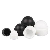 10/20pcs Black/White M4 M5 M6 M8 M10 M12 Plastic Hexagon Caps Dome Protection Caps Covers for Bolts Protect Nuts