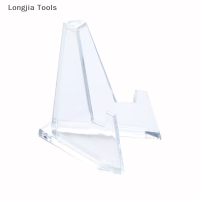 Longjia Tools แท่นโชว์การ์ดอะคริลิคสำหรับสะสมแท่นวางเหรียญ1ชิ้น