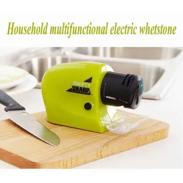 Electric Knife Sharpener Automatic Sharp Motorized Grindstone Sharpening  Tool