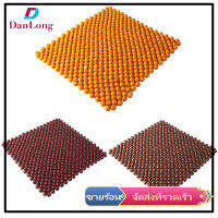 【DANLONG ?】Wood Beaded Car Seat Cushion Ventilation Summer Cooling Massage Seat Cushion Cover Auto Interior Supplies