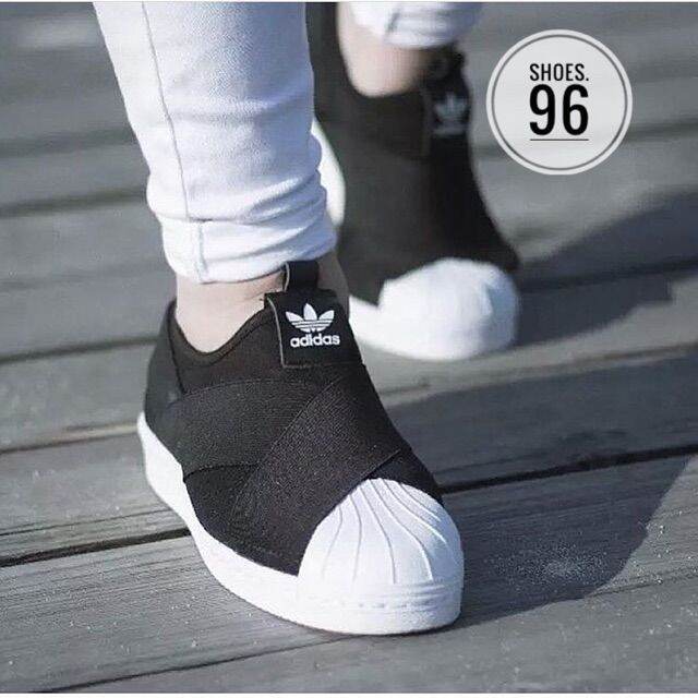 Ảnh thật| Adidas Superstar Slip on 