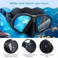 Mirror Lens Diving Mask Professional Diving Masks Snorkeling Set with Anti-Fog Goggle Glasses Swimming Equipment Women Men Adult