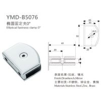 New Type Stainless Steel Bathroom Glass Clip Shower Room Accessories YMD-B Solid Bathroom Door Clamp