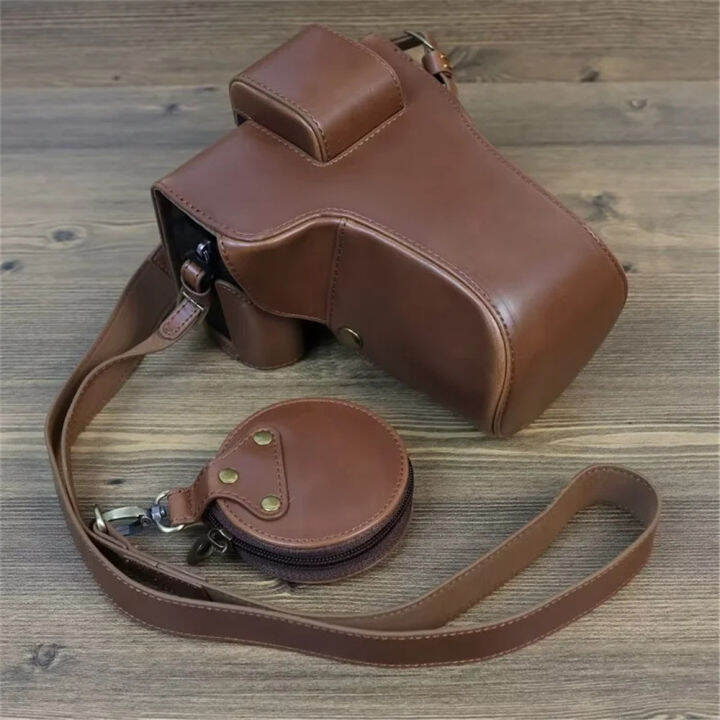 Luxury version camera bag PU leather case for Fuji Fujifilm XT5 XT5 16