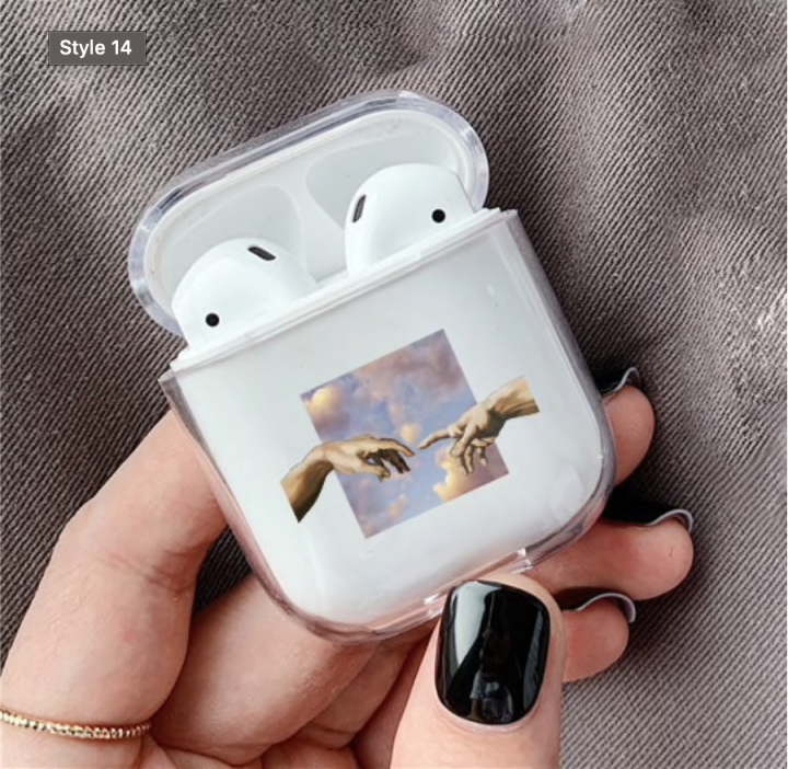 Ready Stock MALAYSIA] FEIKU AIRPODS CASE Funny AirPods Case Protective  Silicone Cover and Van Gogh Mona Lisa Art Cool Apple Airpods Charging Case  | Lazada