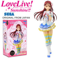 Figure ฟิกเกอร์ งานแท้ 100% Sega Love Live Sunshine เลิฟไลฟ์ ซันไชน์ ปฏิบัติการล่าฝันสคูลไอดอล Sakurauchi Riko ซากุราอุจิ  ริโกะ Aozora Jumping Heart ชุดกะลาสี Ver Original from Japan Anime อนิเมะ การ์ตูน มังงะ คอลเลกชัน New Collection manga Model โมเดล