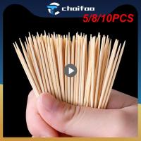 5/8/10PCS Toothpick Dispenser High-capacity Table Decor Toothpicks Storage Box Convenient Slide Cover Toothpick Holder