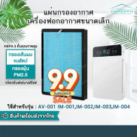 ใส้กรองเครื่องฟอกอากาศ แผ่นกรองเครื่องฟอกอากาศรุ่น AV-001 IM-001, IM-002, IM-003, IM-004 AVANA MGT WORLDTECH ใช้ได้หลายรุ่น