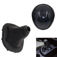 5/6 speed Leather Car Shift Gear Knob Lever Gaitor Boot Cover Auto Accessories For KIA forte 2014-2016