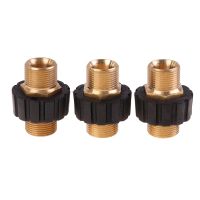 ▨ High Quality 1PC M22 14mm And 15mm Male Thread Female Adapter Connector Power Pressure Washer Hose Outlet copper