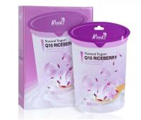 (ยกกล่อง/10ซอง) Belov Moods 3D Yogurt Q10 Riceberry Mask 38ml บีลอฟ มูดส์ โยเกิร์ต คิวเท็น ไรซ์เบอร์รี่ ทรีดี มาส์คหน้า