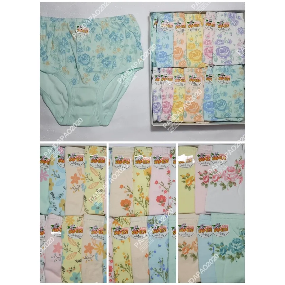 Original SOEN SEMI-FULL PANTY SMP for Women/Teens ASSORTED COLOR and DESIGN  only