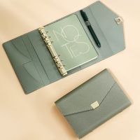 《   CYUCHEN KK 》ปกแข็ง A5/A6ชั้นดี Soft Loose-Leaf Book Ins Notebook Notepad Custom Journal Diary Book