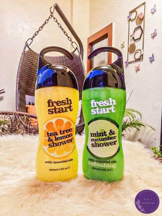 FRESH START SHOWER GEL WITH ESSENTIAL OILS 400 ML Lazada PH