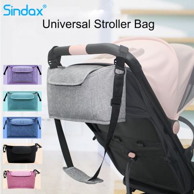Baby Stroller Bag Mummy Organizer Diaper Bag Prams Carriage Bottle Cup Holder Storage Bag Stroller Newborn Trolley Accessories