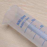 【CW】♧卍✵  500ml Plastic Graduated Laboratory Test Measuring Cylinder Tube