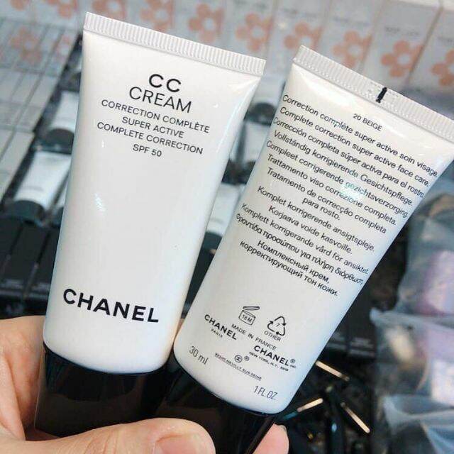 Chanel CC CREAM SUPER ACTIVE Complete Correction SPF 50- 30mL/ 1oz- CHOOSE  SHADE