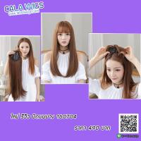 Cala wigs วิกผม ปิดผมบางตรงยาว   สีในรูปน้ำตาลทองค่ะ