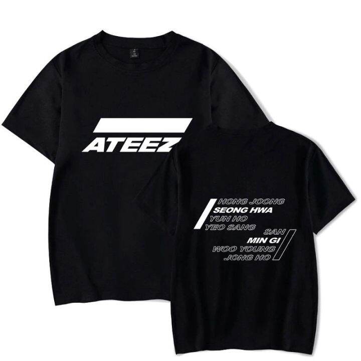 แขนพิมพ์alimoo-ateez-team-boy-amp-girl-เสื้อยืดผ้าฝ้ายแขนสั้น-plus-size-xxs-4xl-370a