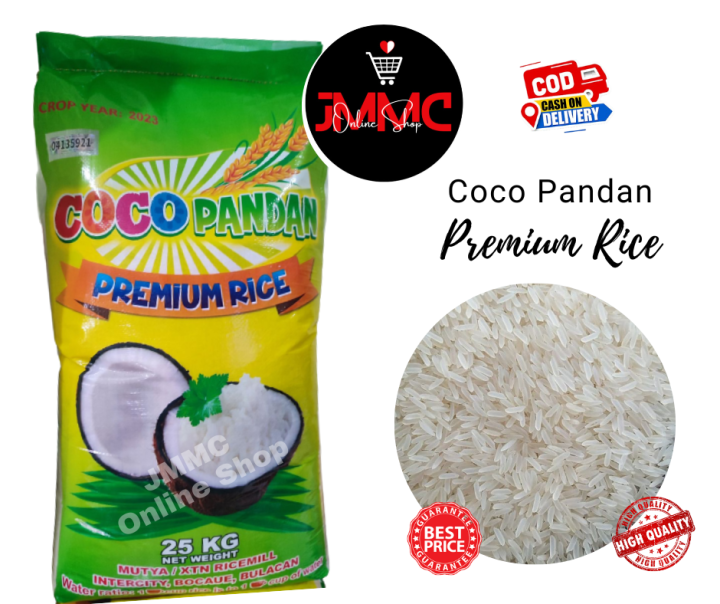 Coco Pandan Premium rice/whole grain/fragrant/soft//5kgs./3kgs./1kg ...