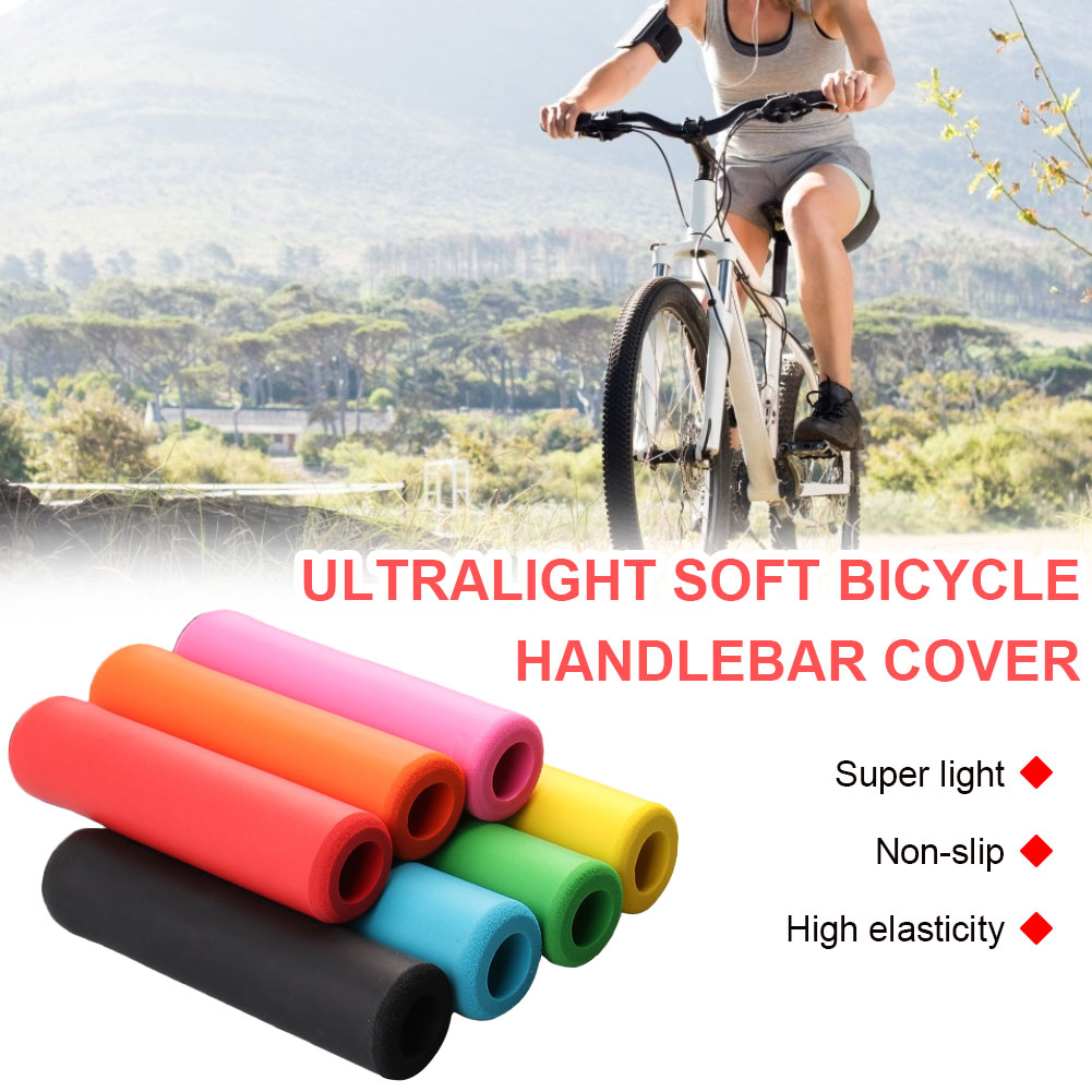 Bicycle Grip Ultra-light Shock-absorbing Silicone Sleeve Sponge Handlebar Cover