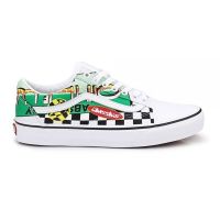 Vans รองเท้าผ้าใบ Old Skool | Vans Collage True White/Print ( VN0A5KRFAVF )