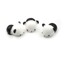 CCC สกุชชี่ ของเล่นบีบมือ Mini Squishy toy Cute Panda antistress ball Squeeze Mochi Rising Toys Abreact Soft Sticky squishi stress relief toys funny gift