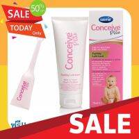 เจลหล่อลื่นเพศ สารหล่อลื่น พร้อมส่ง!!Conceive Plus เจลหล่อลื่นไม่ทำลายอสุจิ แถมชุดตรวจตั้งครรภ์(ปากกา) 1 อัน