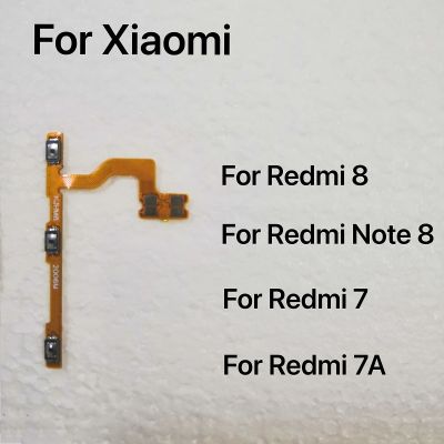 【✆New✆】 nang20403736363 สำหรับ Xiaomi Redmi 6 7 8pro 7a โน้ต6 7 7 8 Pro ปุ่มเปิดปิดระดับเสียงสายเคเบิลงอได้