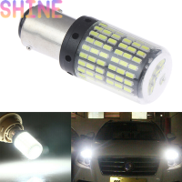 Shine ไฟเบรกรถยนต์3014แคนบัส1157 LED สีขาว1ชิ้นไฟเบรกรถยนต์แบบ144-SMD